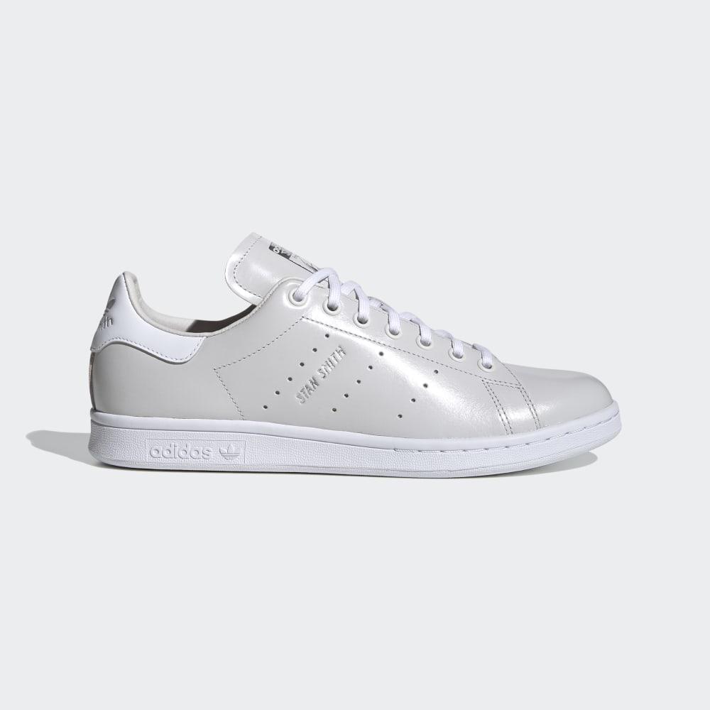 Originals Adidas Stan Smith Dama Romania - Gri/Albi/Argintii Metal FX1030